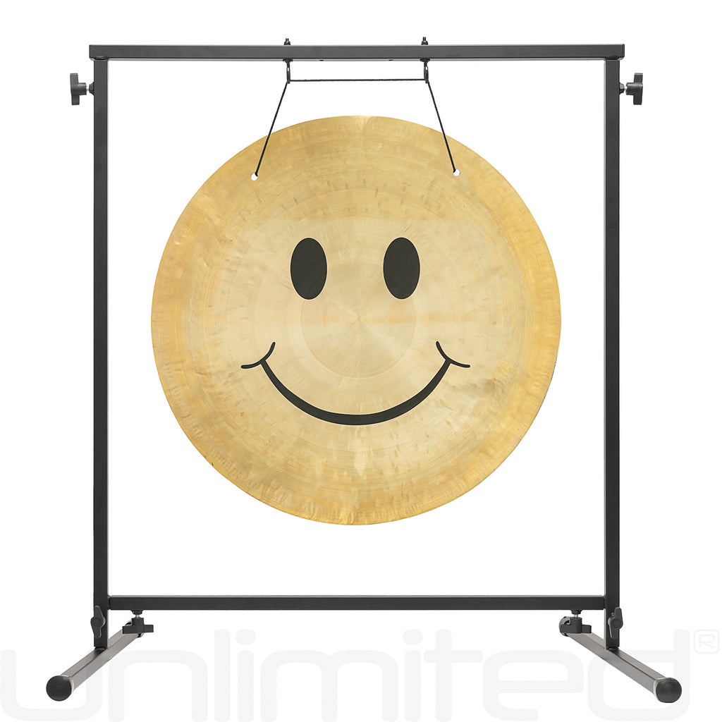 Unlimited 22" Smiley Face Gong and Stand Combos