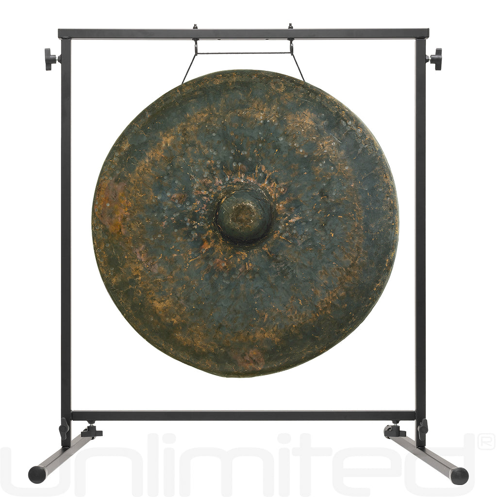 The Great Mother Tesla Gongs on Stands