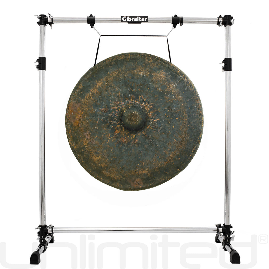 The Great Mother Tesla Gongs on Stands