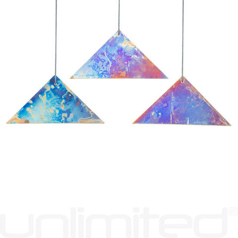 Grotta Sonora Titanium Triangular Chimes