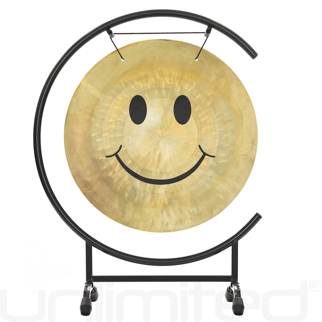 Unlimited 18" Smiley Face Gong and Stand Combos