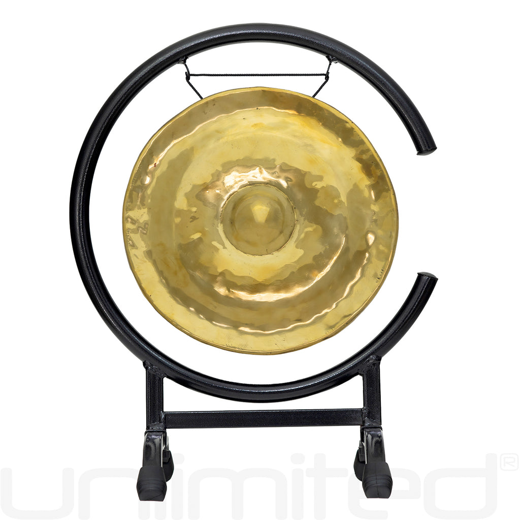 Thai Golden Nipple Gongs on Stands