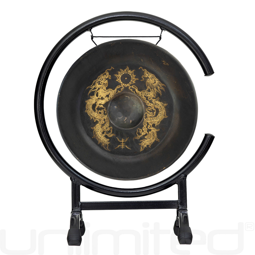9" to 16" Vietnamese Dragon Gongs on Stands