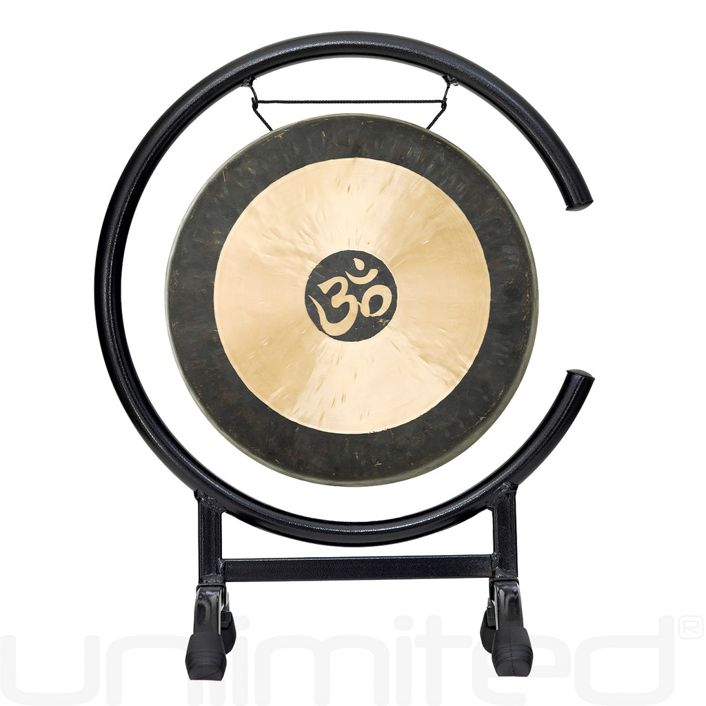 Om Gongs on Stands