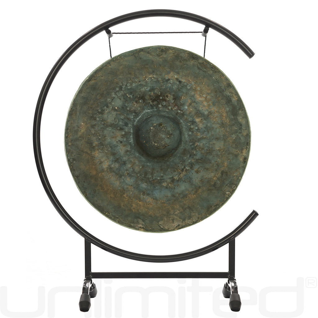 The Great Mother Tesla Gongs on Stands