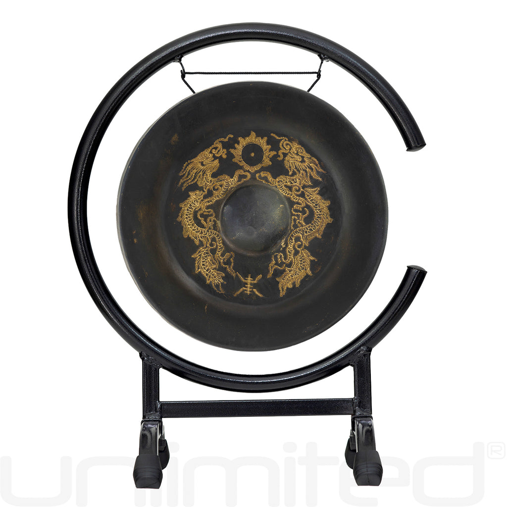 9" to 16" Vietnamese Dragon Gongs on Stands