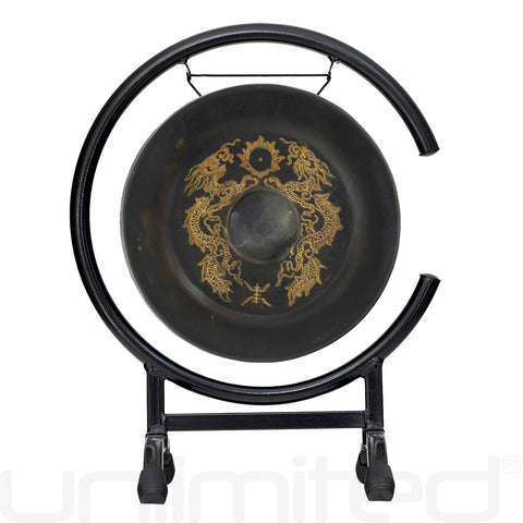 9" to 16" Vietnamese Dragon Gongs on Stands