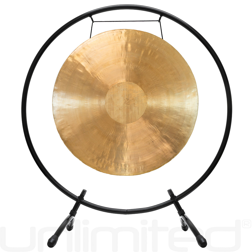 20" to 24" Gongs on Holding Space Gong Stand