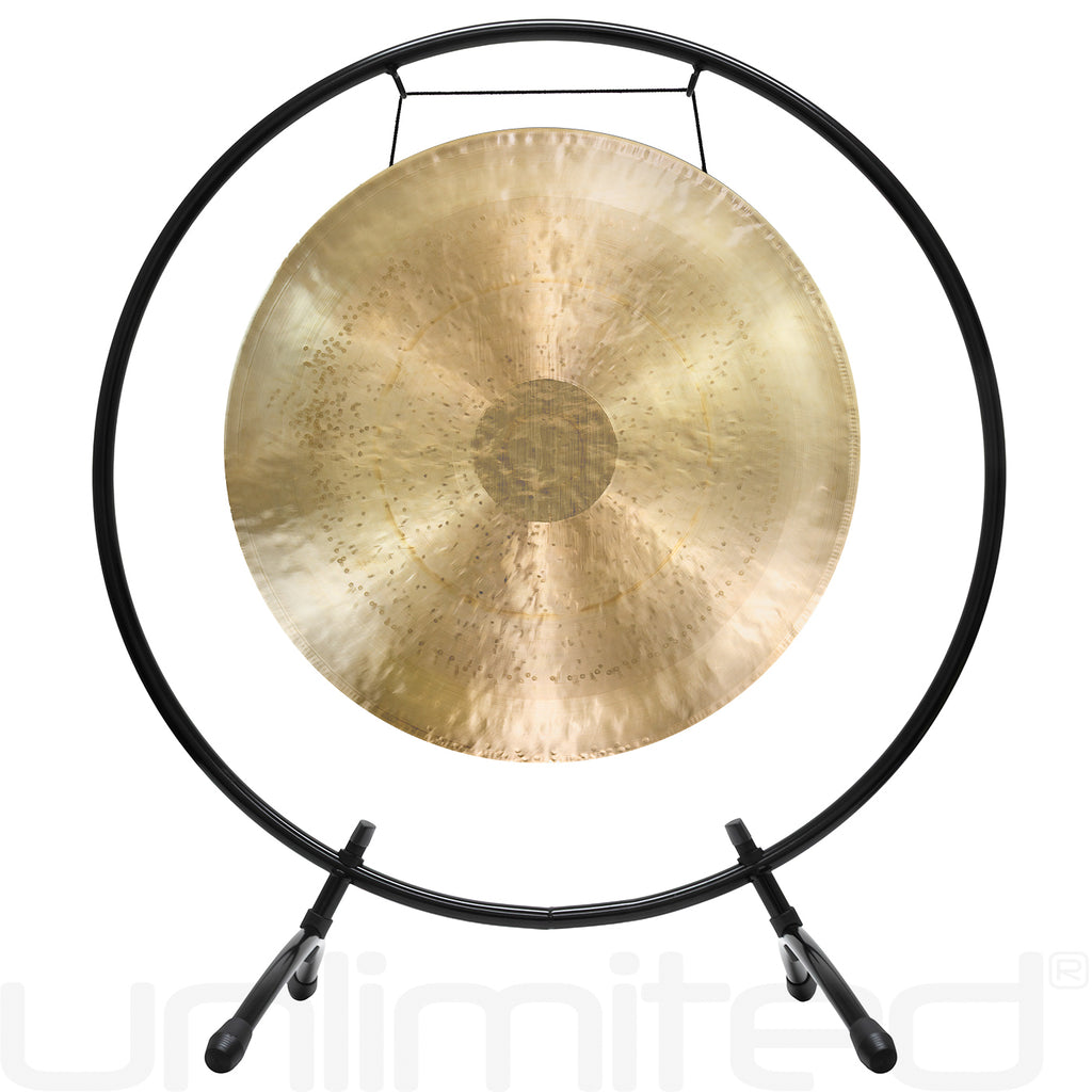 20" to 24" Gongs on Holding Space Gong Stand