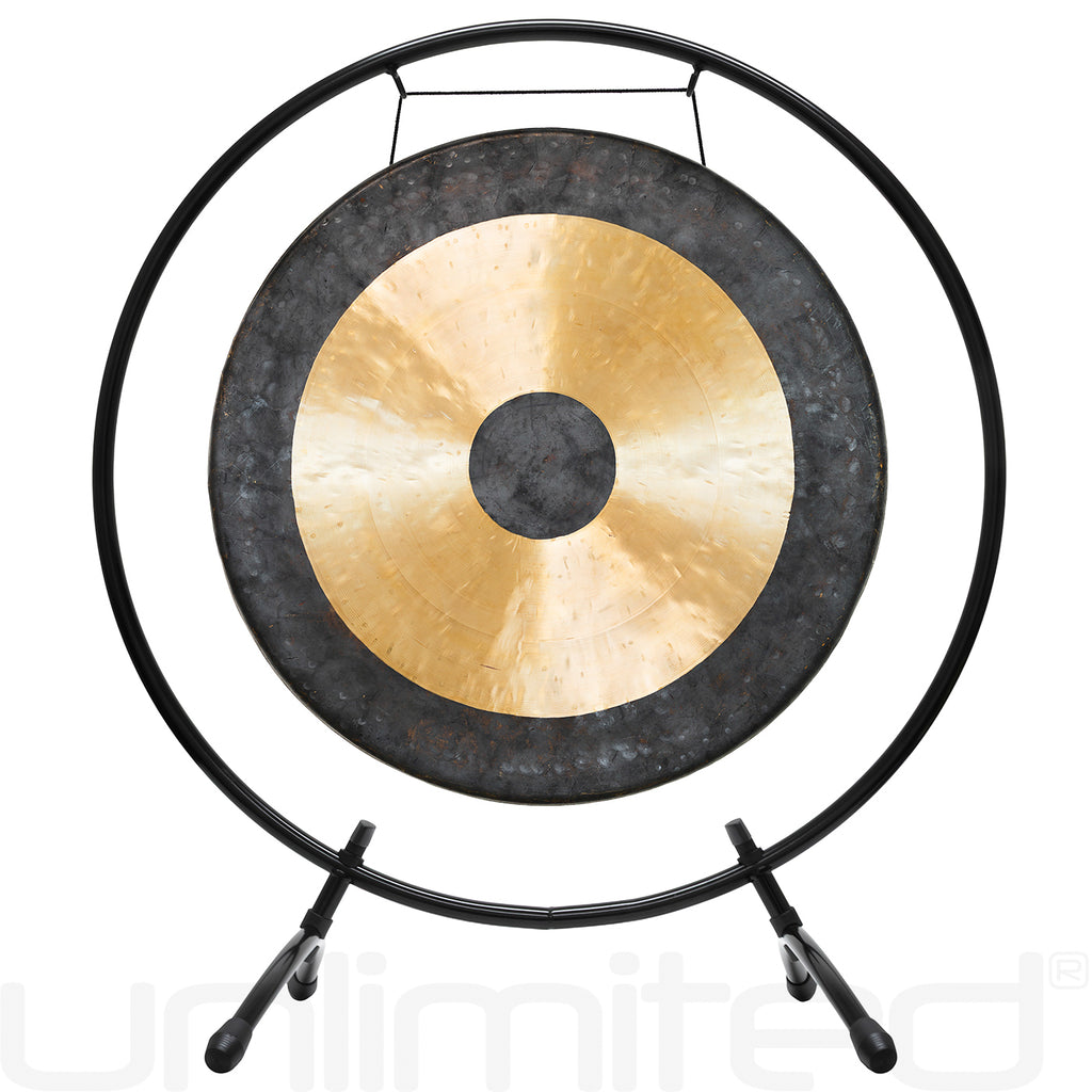 20" to 24" Gongs on Holding Space Gong Stand
