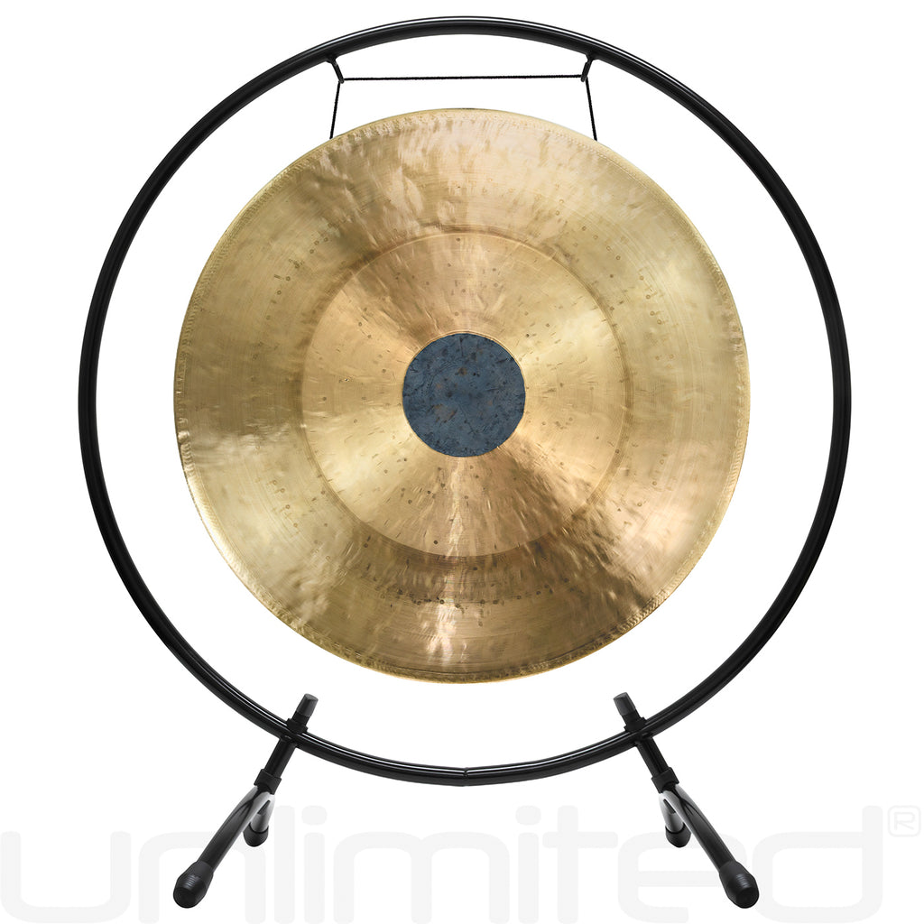 20" to 24" Gongs on Holding Space Gong Stand