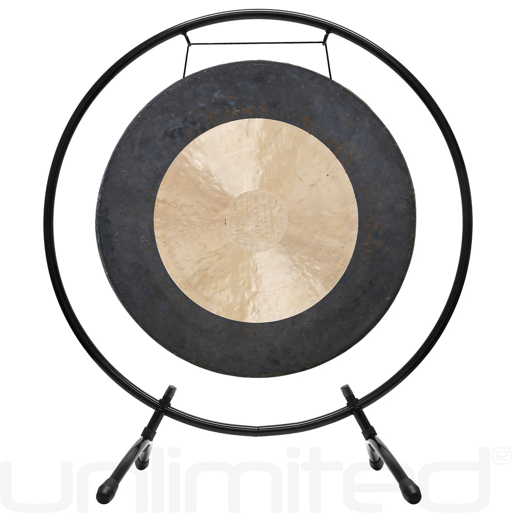 20" to 24" Gongs on Holding Space Gong Stand