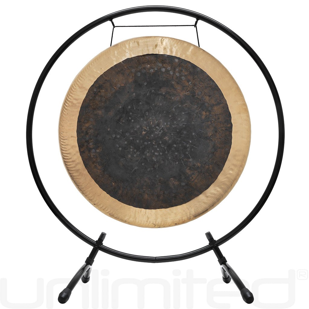 20" to 24" Gongs on Holding Space Gong Stand