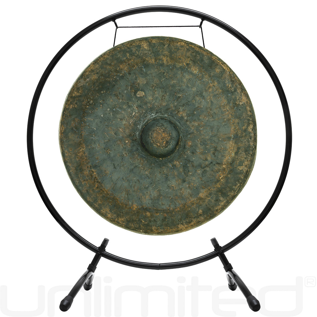 The Great Mother Tesla Gongs on Stands