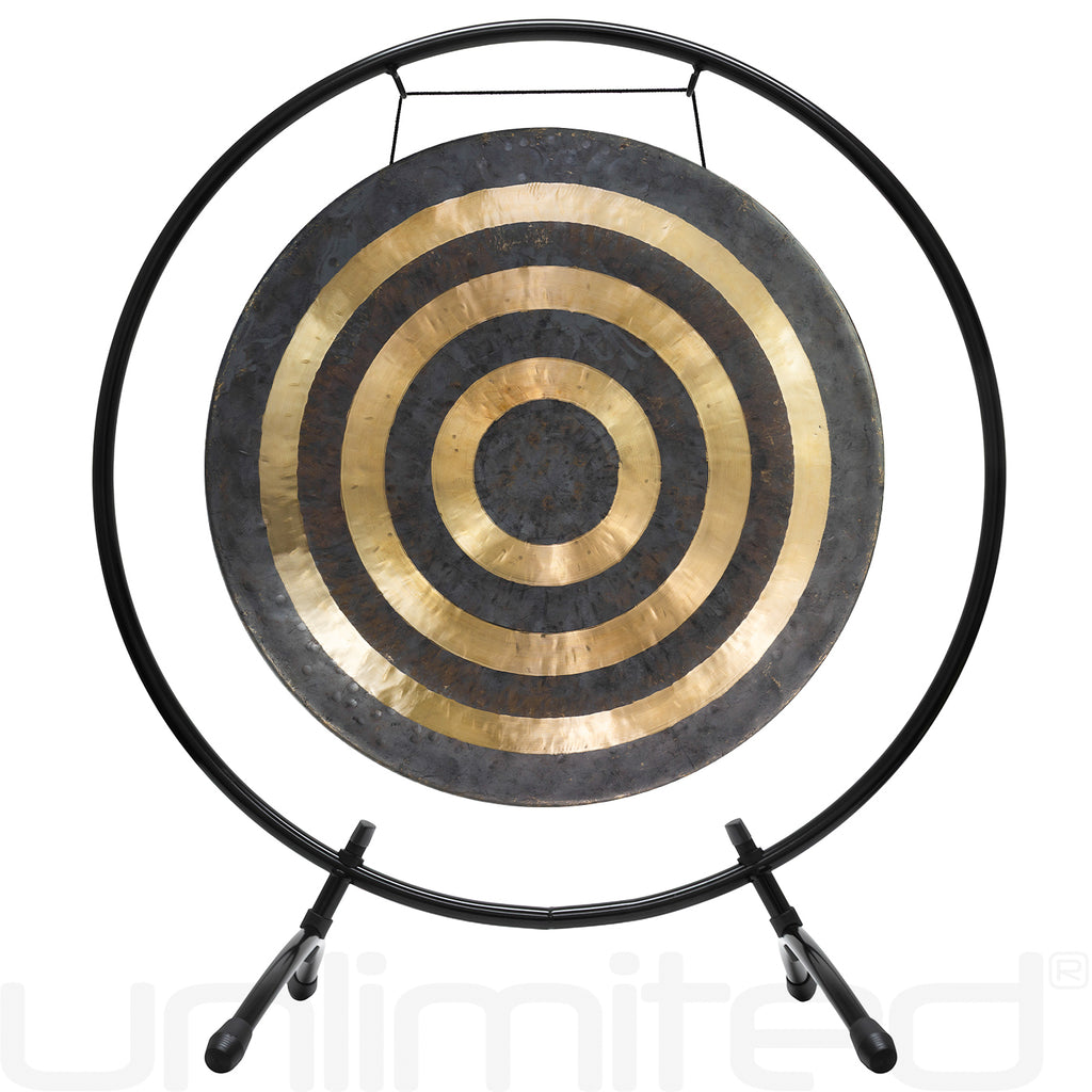 20" to 24" Gongs on Holding Space Gong Stand