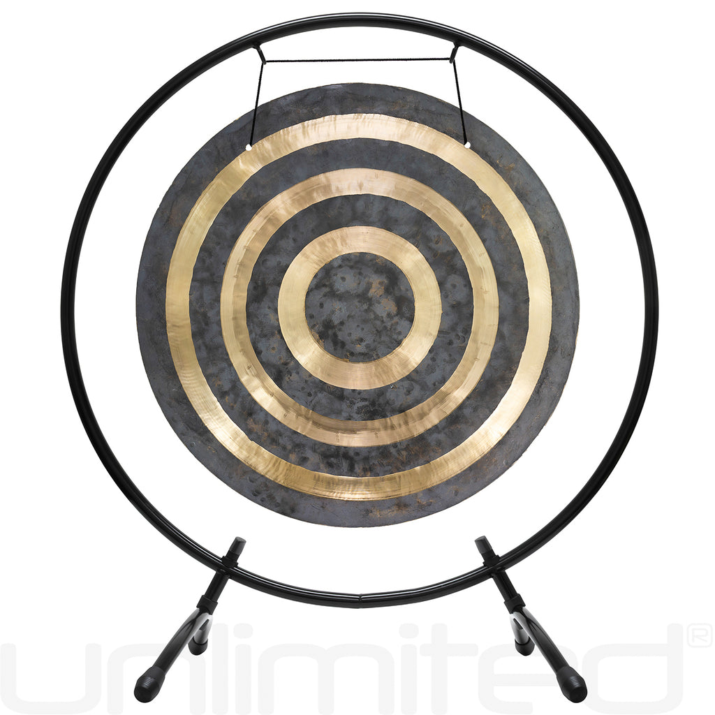20" to 24" Gongs on Holding Space Gong Stand