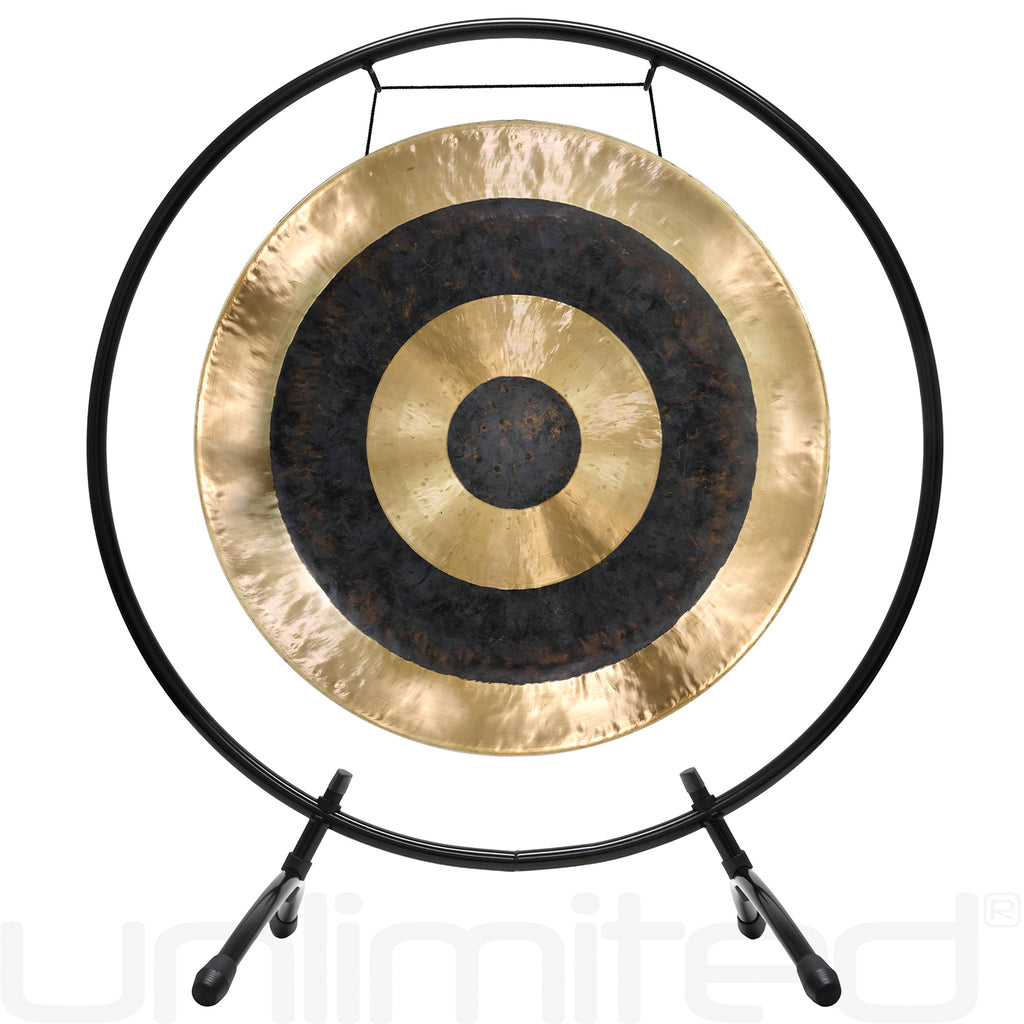 20" to 24" Gongs on Holding Space Gong Stand