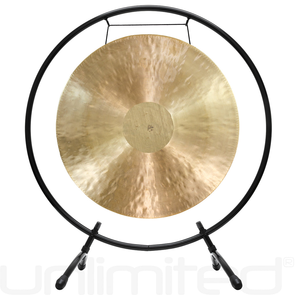20" to 24" Gongs on Holding Space Gong Stand