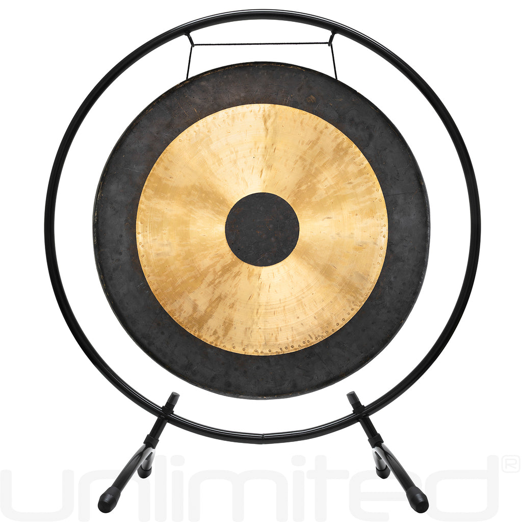 20" to 24" Gongs on Holding Space Gong Stand