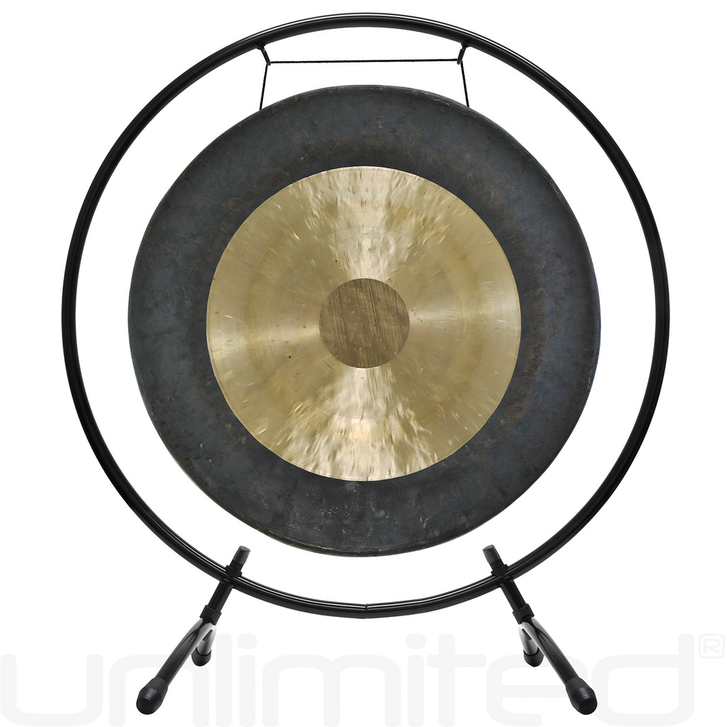 20" to 24" Gongs on Holding Space Gong Stand