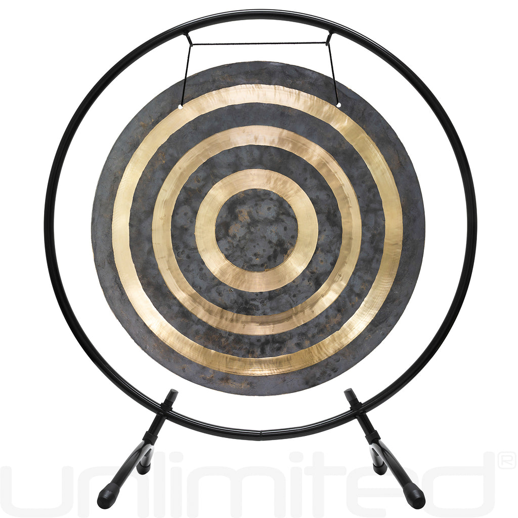 20" to 24" Gongs on Holding Space Gong Stand
