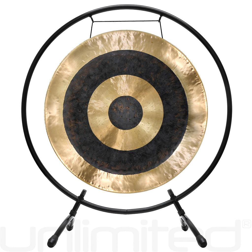 20" to 24" Gongs on Holding Space Gong Stand