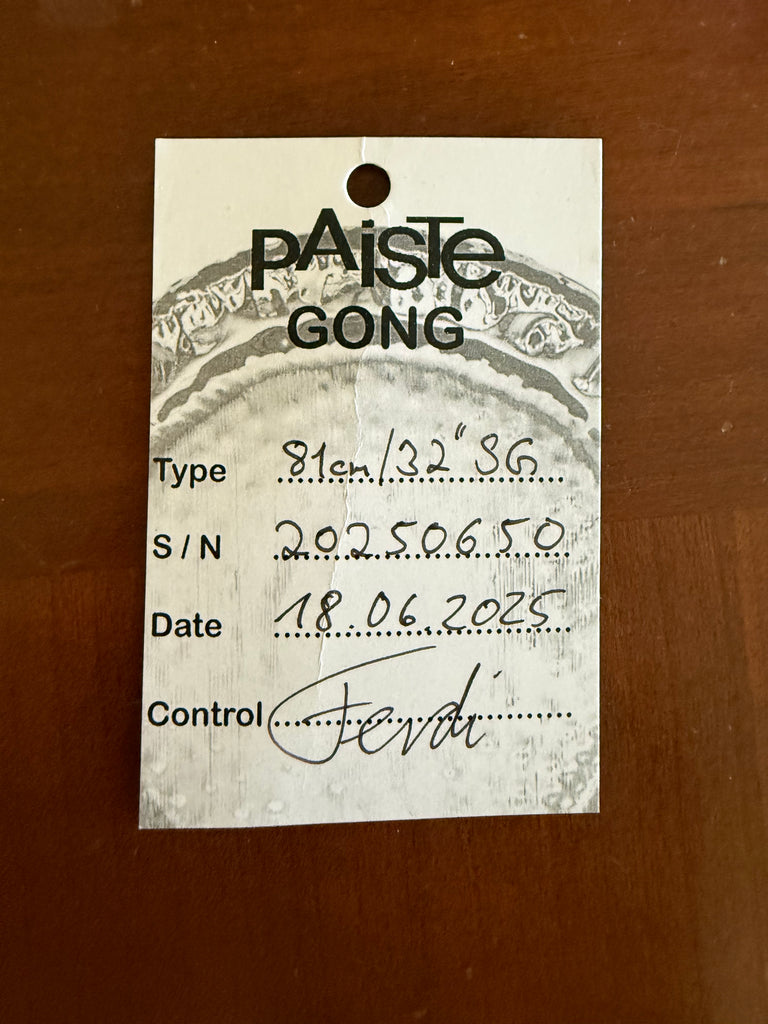 CONSIGNMENT SALE - Paiste -  32" Symphonic Gong
