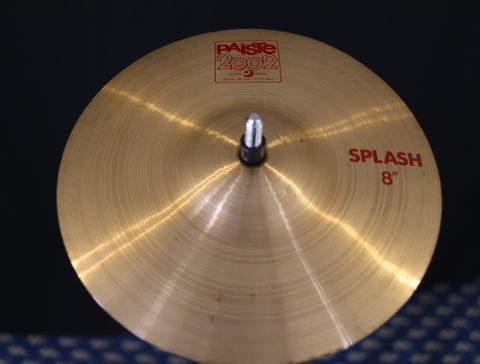 CONSIGNMENT SALE - Paiste 2002 Splash Mk1 8"
