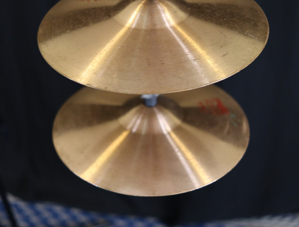 CONSIGNMENT SALE - 6 Paiste Accent Cymbals on a Tree