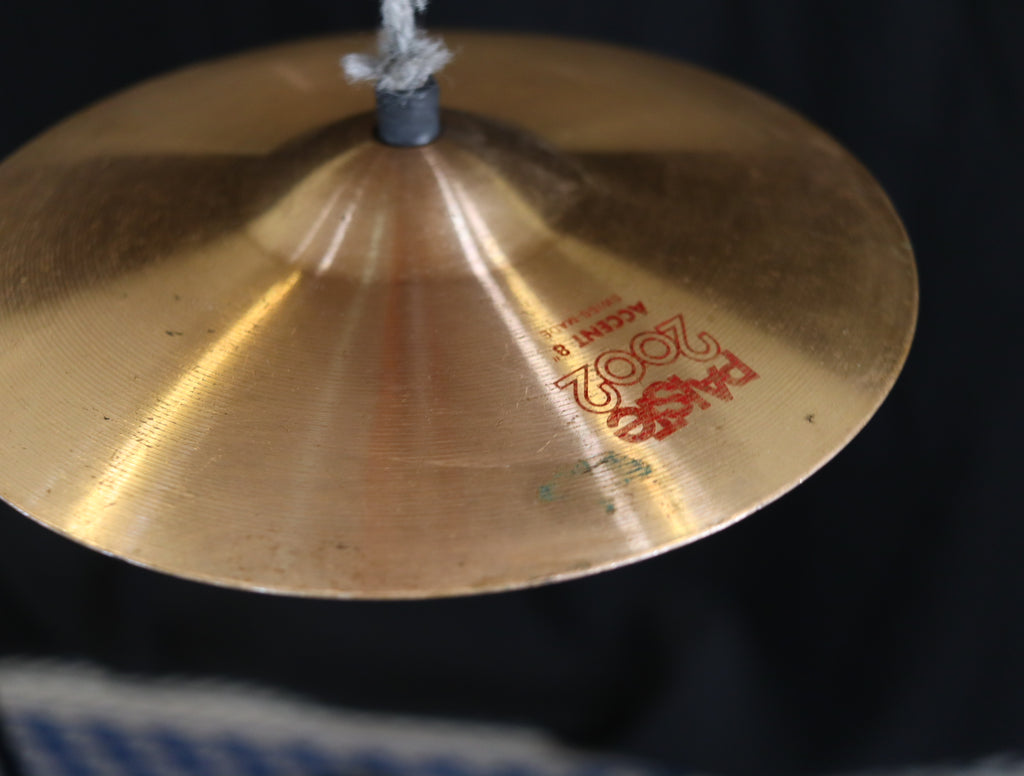 CONSIGNMENT SALE - 6 Paiste Accent Cymbals on a Tree