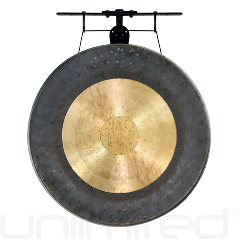 24" Chinese Gongs on the Internal Wave Gong Hanger