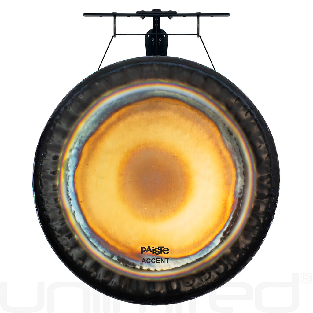 22" to 28" Paiste Accent Gongs on the Internal Wave Gong Hanger