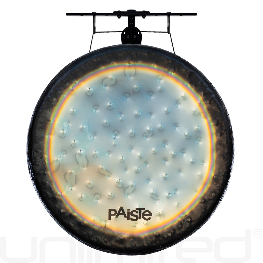 Paiste Sound Creation Earth Gongs on the Internal Wave Gong Hanger