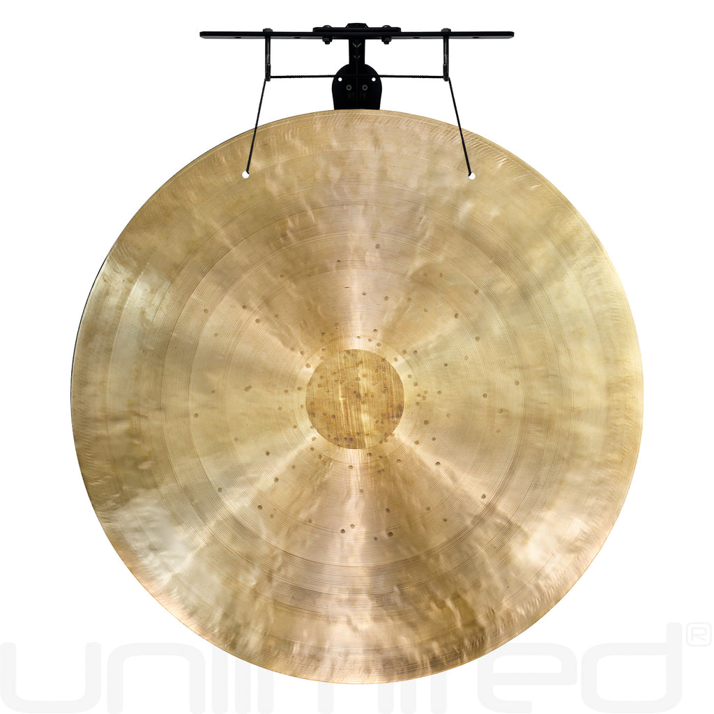 30" to 32" Chinese Gongs on the Internal Wave Gong Hanger