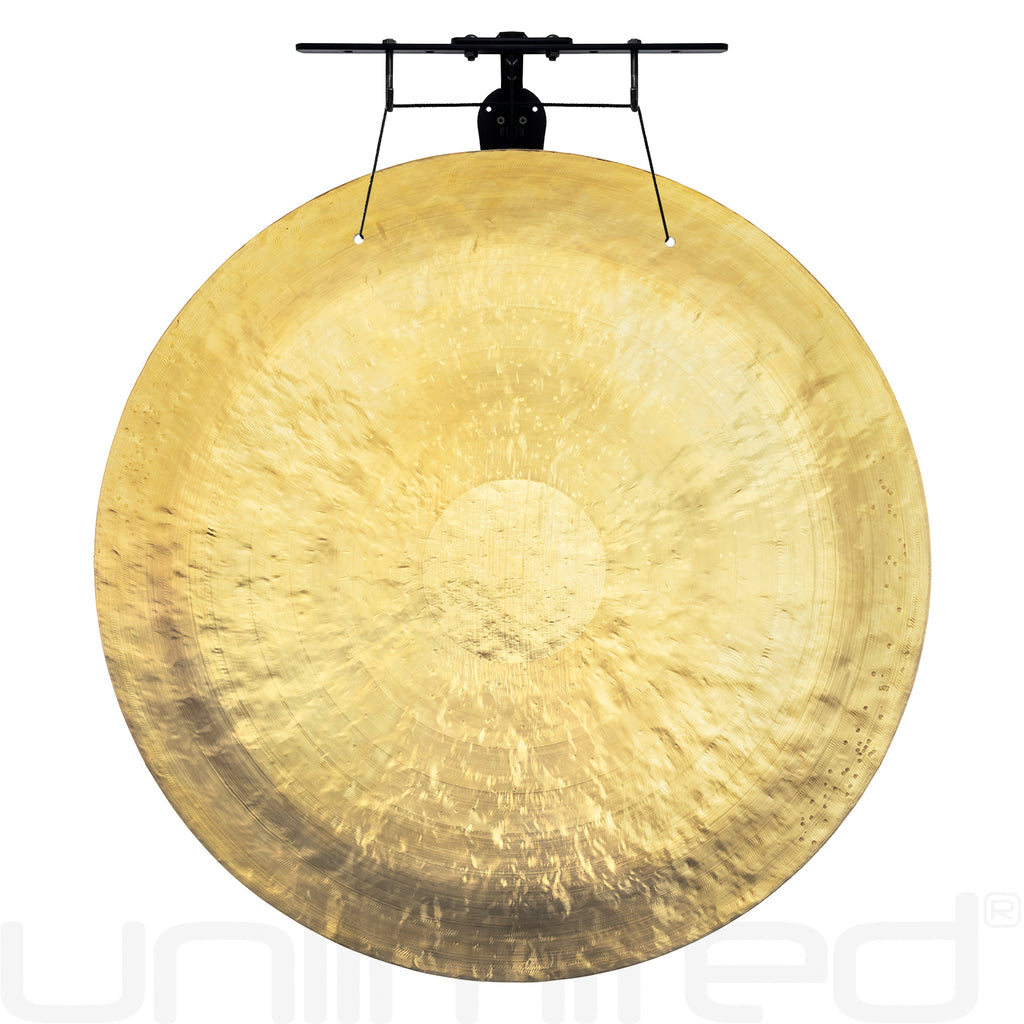 30" to 32" Chinese Gongs on the Internal Wave Gong Hanger