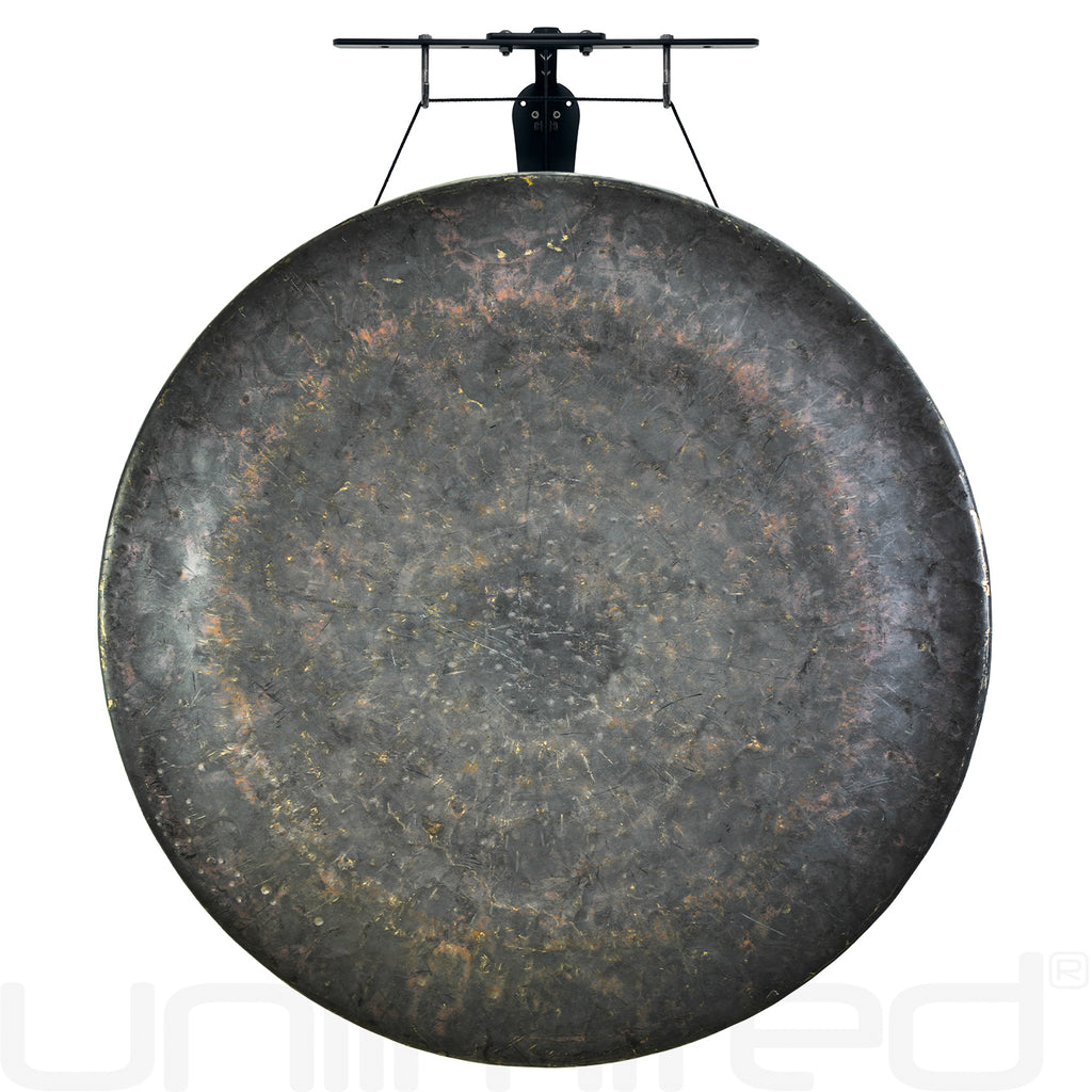 34" to 36" Chinese Gongs on the Internal Wave Gong Hanger