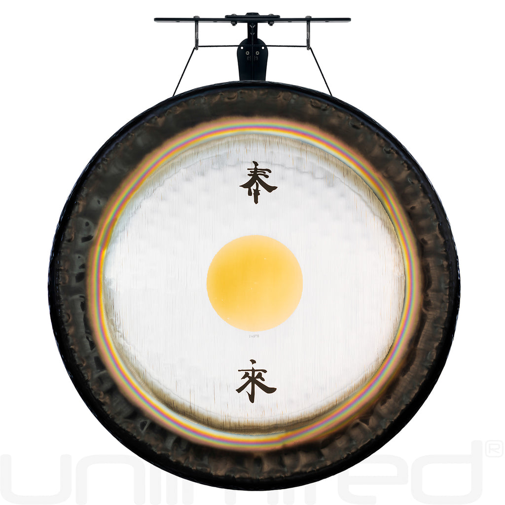 30" to 38" Paiste Symphonic Gongs on the Internal Wave Gong Hanger