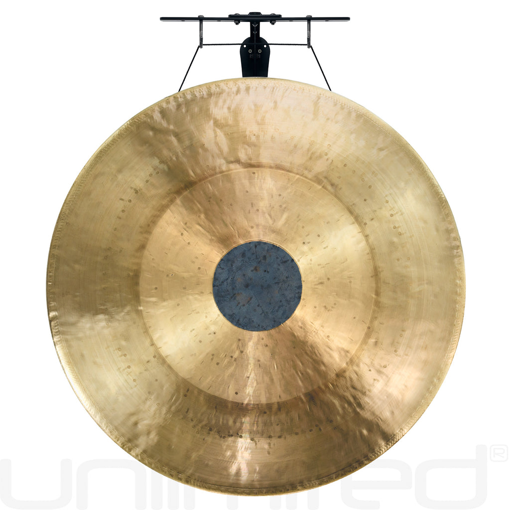 34" to 36" Chinese Gongs on the Internal Wave Gong Hanger