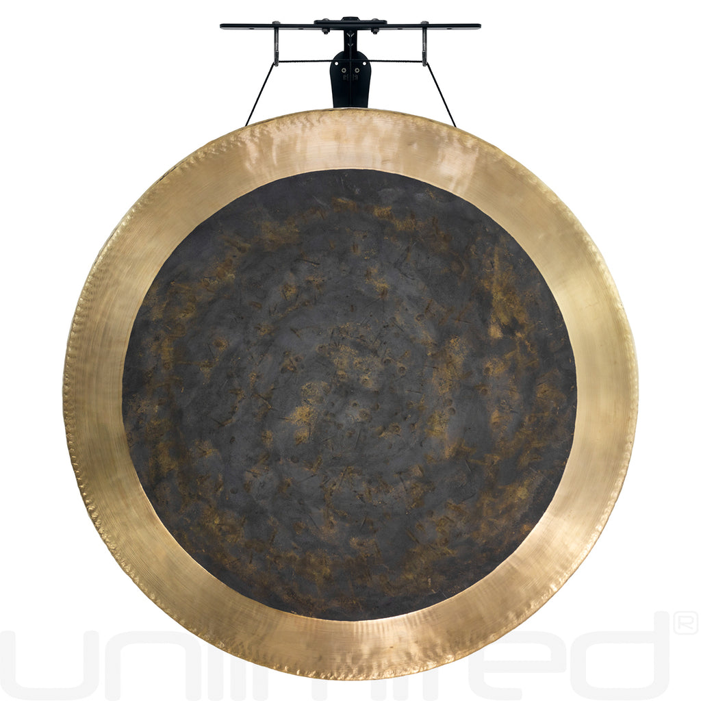 34" to 36" Chinese Gongs on the Internal Wave Gong Hanger