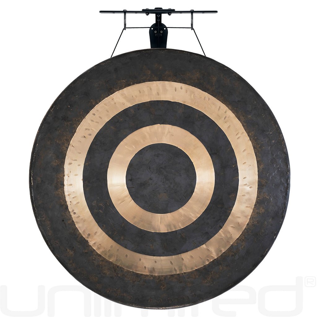 34" to 36" Chinese Gongs on the Internal Wave Gong Hanger