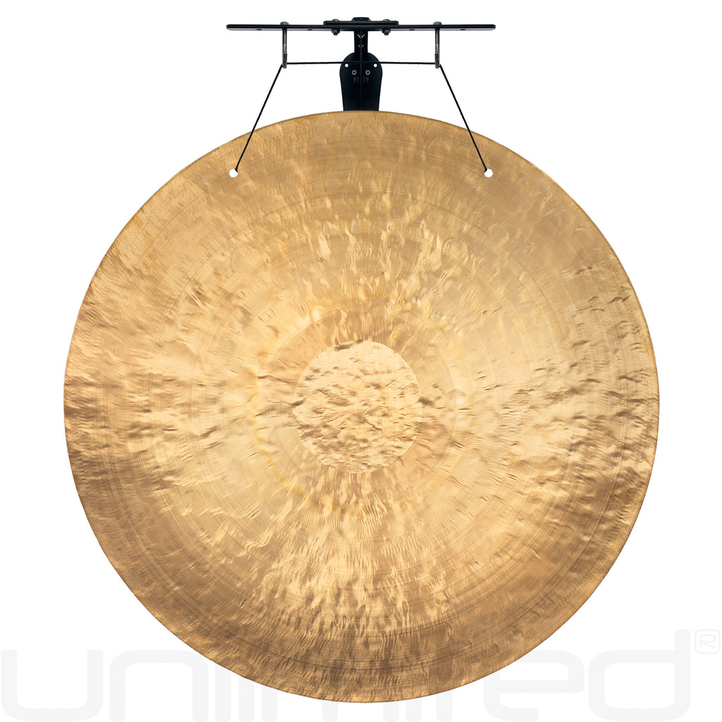 34" to 36" Chinese Gongs on the Internal Wave Gong Hanger