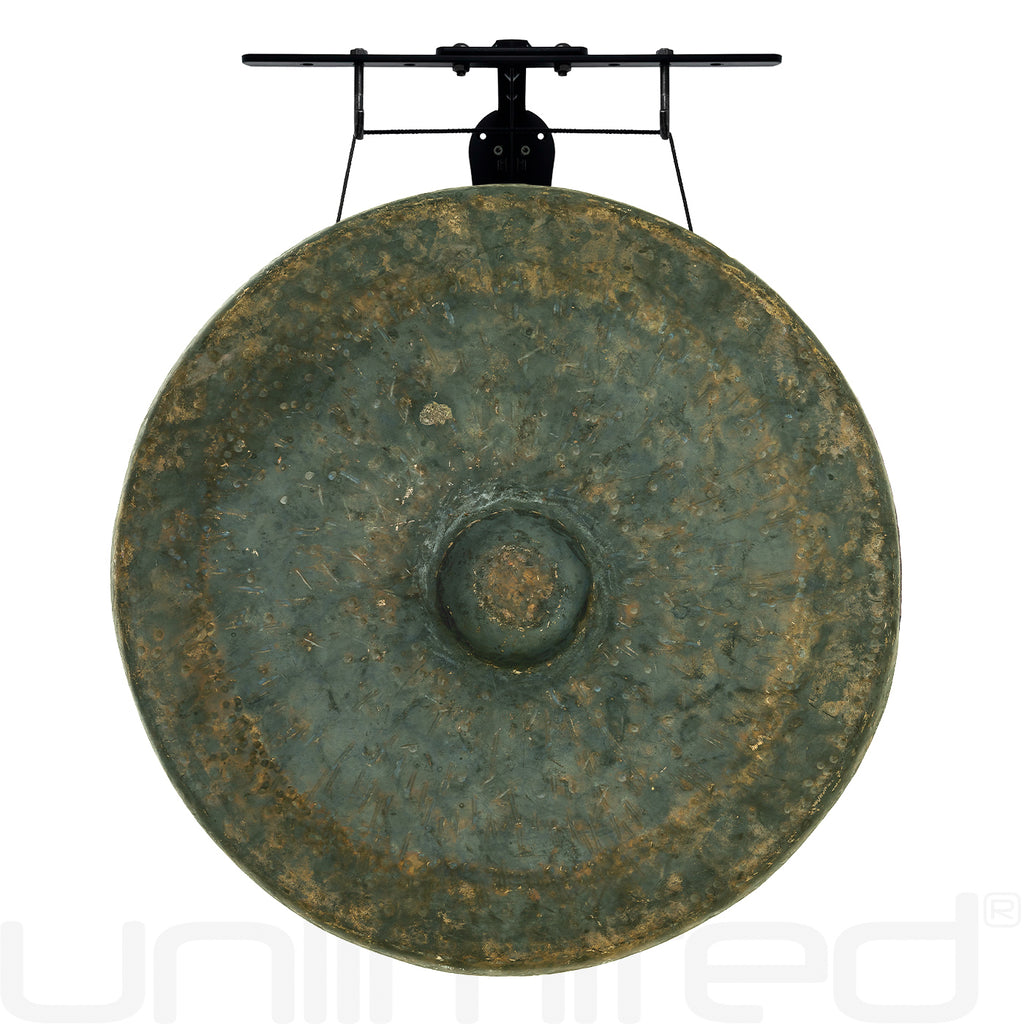 The Great Mother Tesla Gongs on Stands