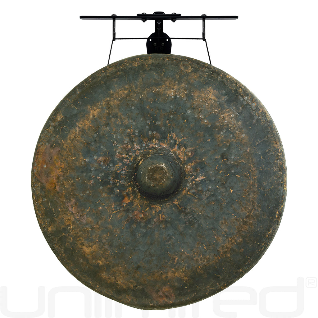 The Great Mother Tesla Gongs on Stands