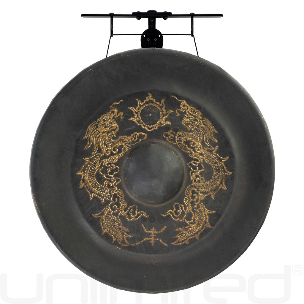 20" to 36" Vietnamese Dragon Gongs on Stands