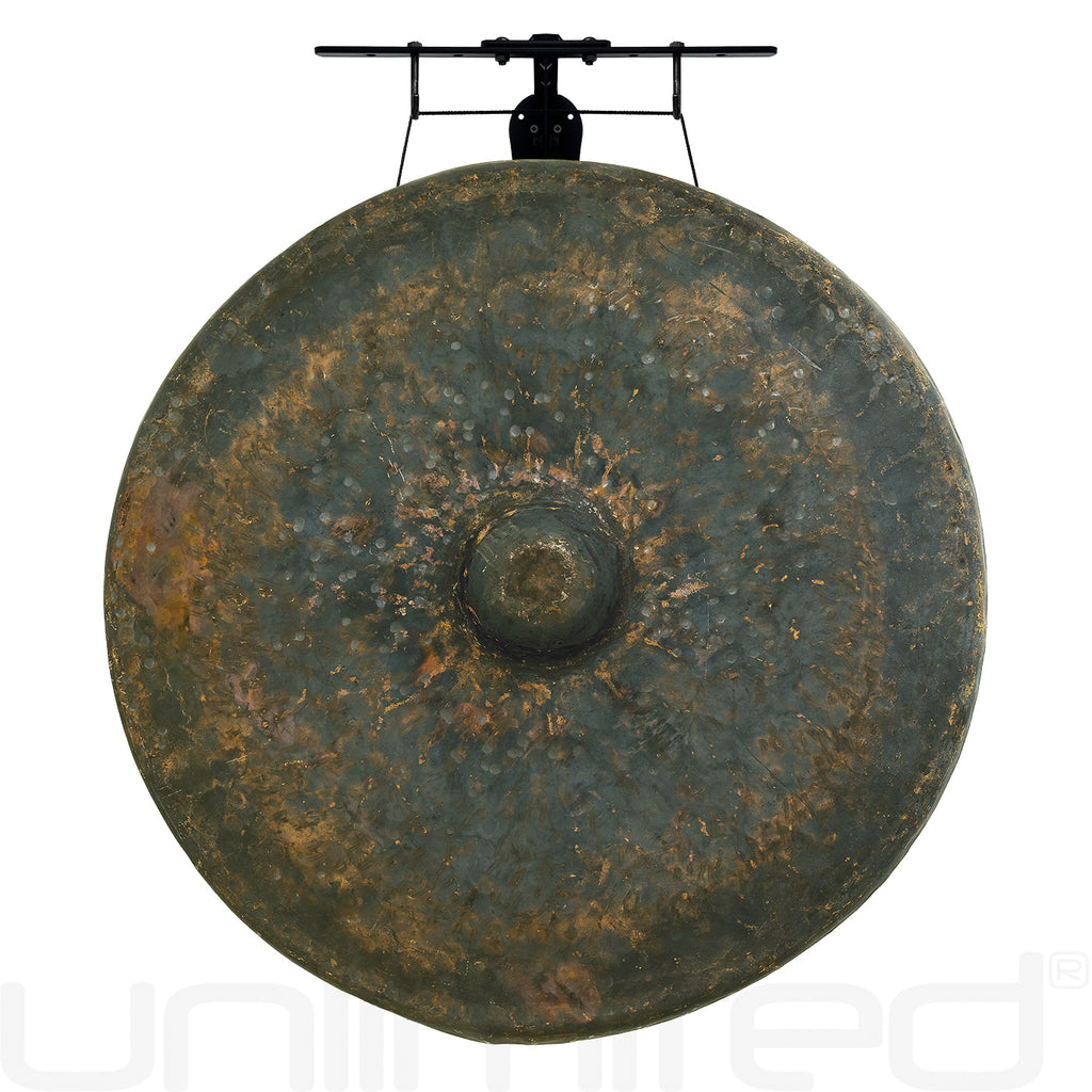 The Great Mother Tesla Gongs on Stands