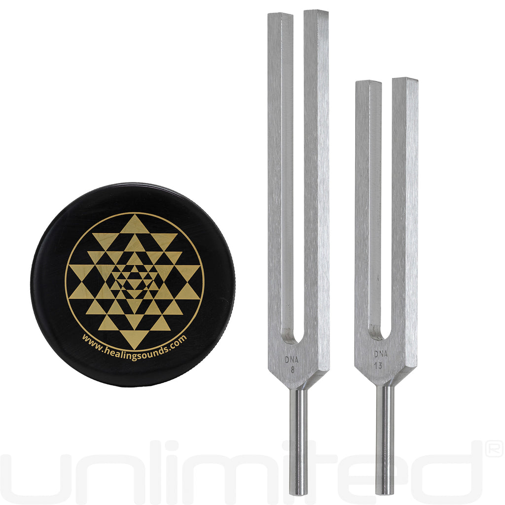 Jonathan Goldman's D n' A Phi Ratio Tuning Fork Kit