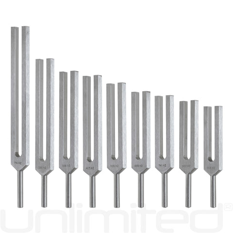 Jonathan Goldman's Holy Harmony (Solfeggio) Tuning Fork Set