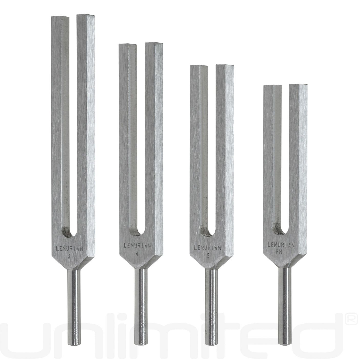 Jonathan Goldman's Lemurian Tuning Fork Set - Gongs Unlimited