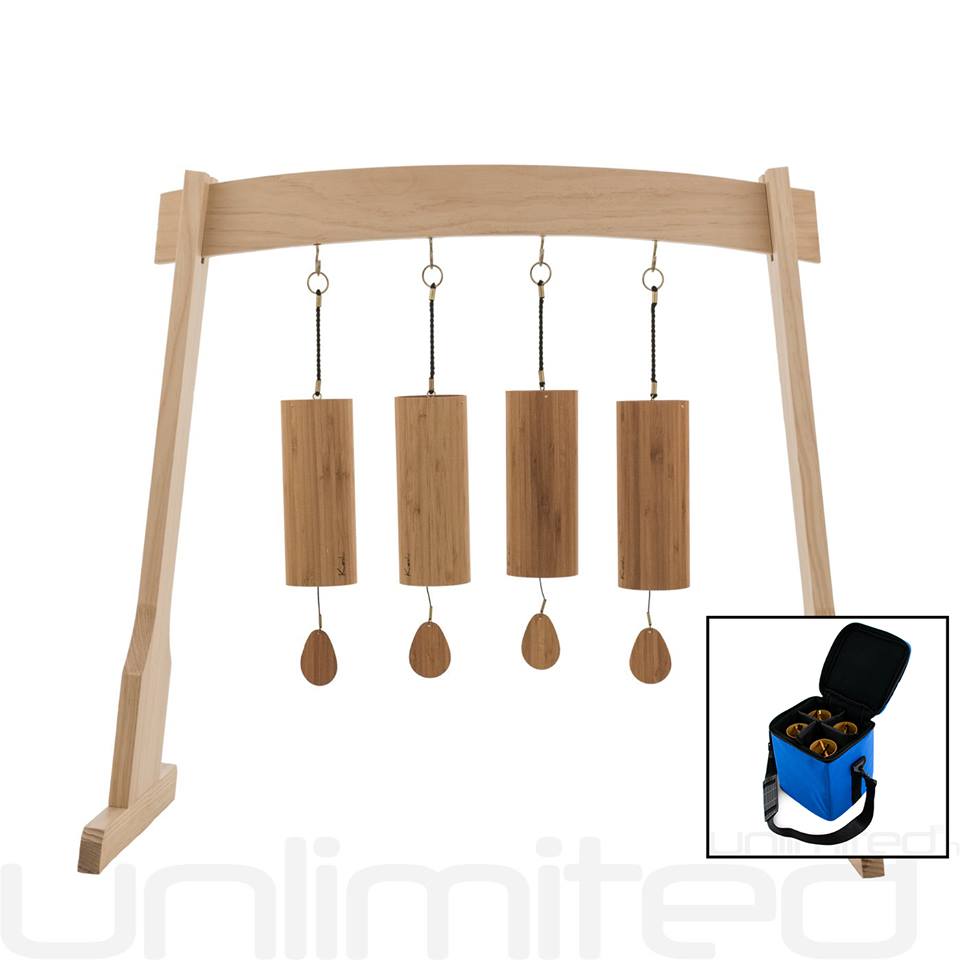 Set of Koshi Chimes on Chimefornia Stand