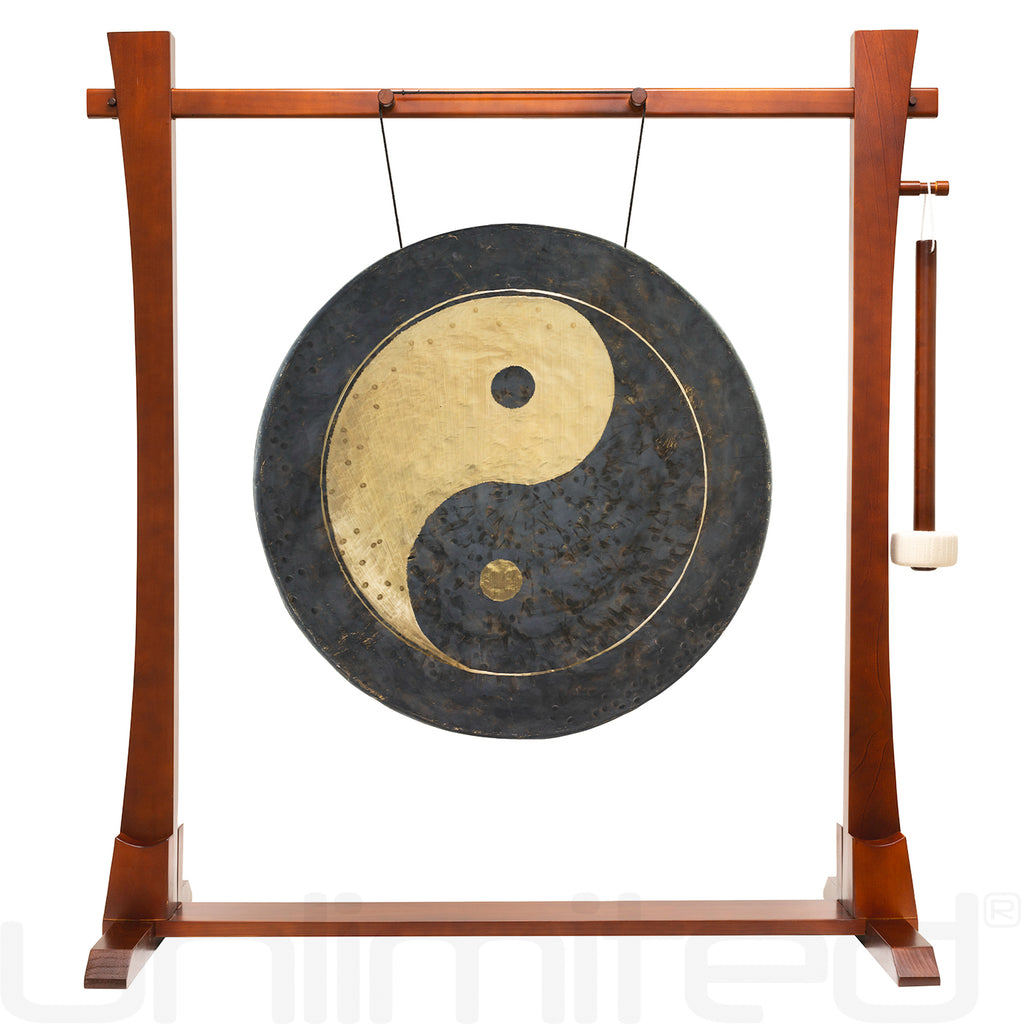 22" to 26" Taoist Moonlight Gongs on Stands